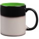Кружка-хамелеон On Display, матовая, черная с зеленым 