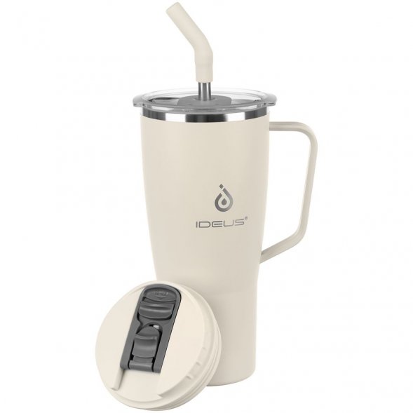 Термостакан Kasumigaoka, белый (молочный) 