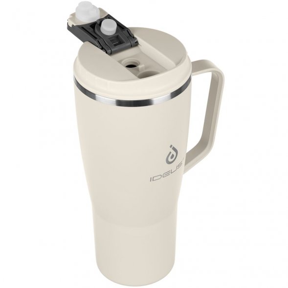 Термостакан Kasumigaoka, белый (молочный) 