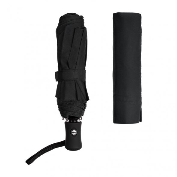 Зонт складной Monsoon, черный 