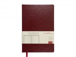 Блокнот А5 Megapolis Nebraska, бордовый