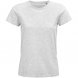Футболка женская Pioneer Women, светло-серый меланж 