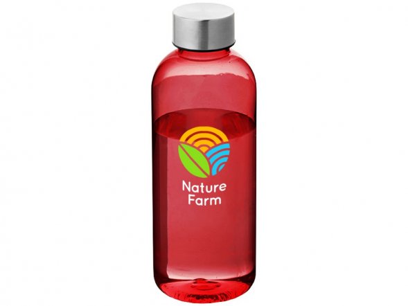Бутылка Spring 630мл, красный прозрачный 