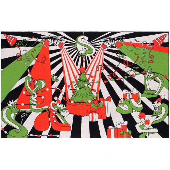 Плед Snake Your Body, красный 