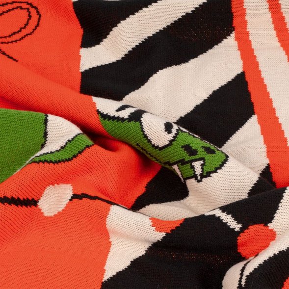 Плед Snake Your Body, красный 