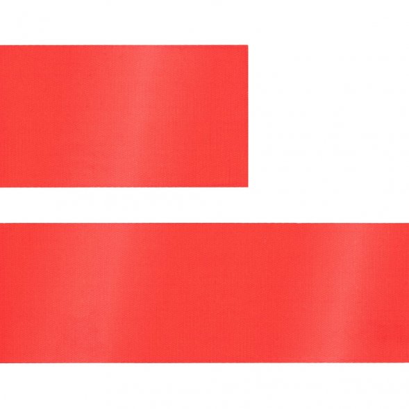 Лента сатиновая Satin 35 XL, красная, 170 см 