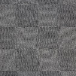 Плед Cella вязаный, серый (без подарочной коробки)