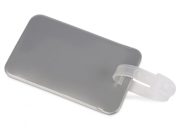 Бирка для багажа Voyage 2.0, серебристый 