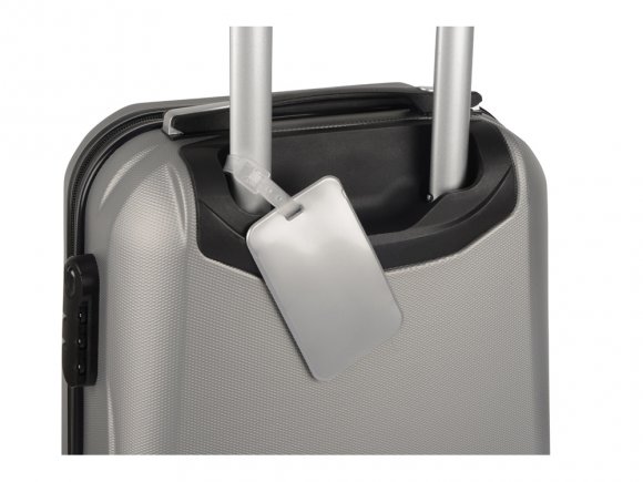 Бирка для багажа Voyage 2.0, серебристый 