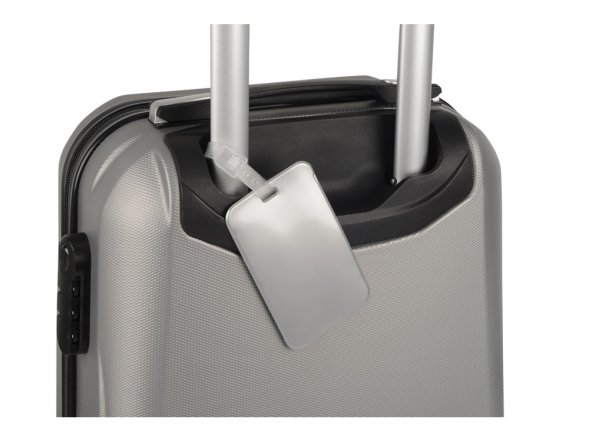 Бирка для багажа Voyage 2.0, серебристый 