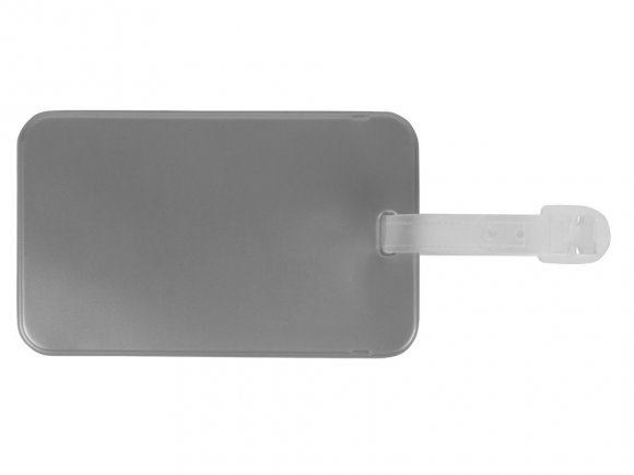 Бирка для багажа Voyage 2.0, серебристый 