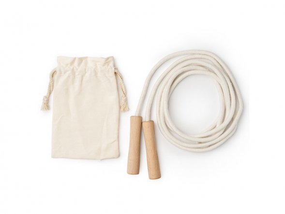 Скакалка REGINA из хлопка, бежевый 