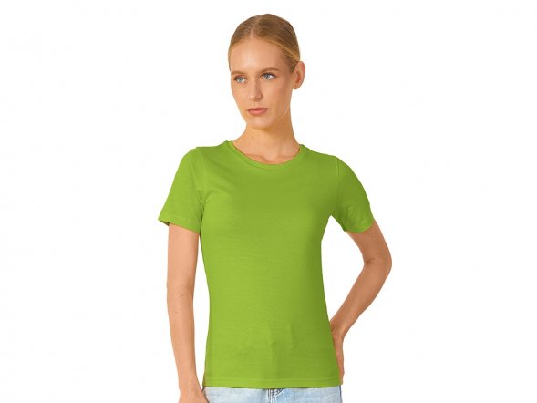 Футболка Heavy Super Club женская, зеленое яблоко 