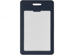 Вертикальный карман из экокожи для карты Favor, темно-синий