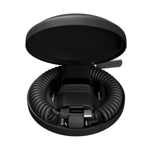 Зарядное устройство Vonmahlen Allroundo GaN, черное 