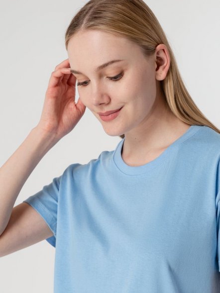 Футболка унисекс Regent 150, голубая 