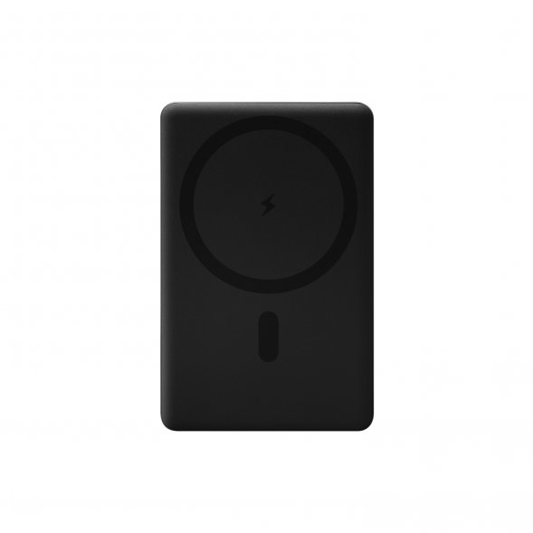 Внешний аккумулятор Atlantis PD Plus 10000mAh с функцией беспроводной зарядки 15W, черный 