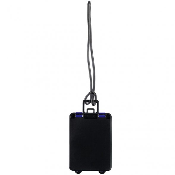 Бирка для багажа Trolley, синяя 