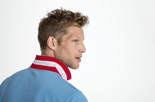 Рубашка поло мужская Patriot 200, ярко-синяя 