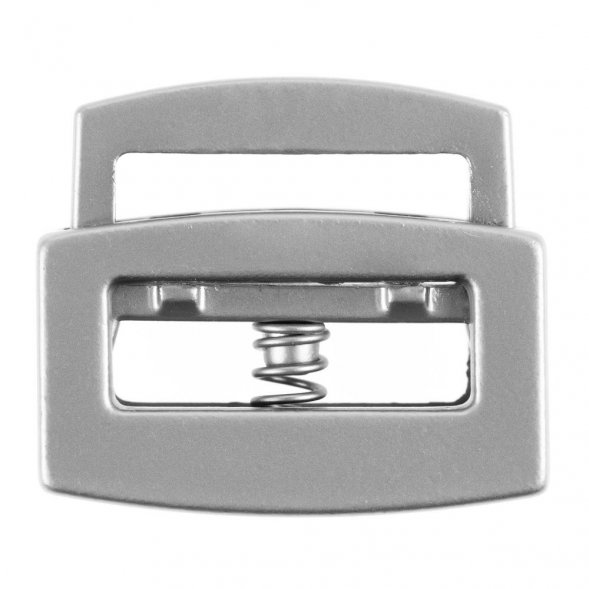 Фиксатор для шнура Latch, серебристый 