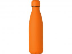 Вакуумная термобутылка Vacuum bottle C1, soft touch, 500 мл, оранжевый
