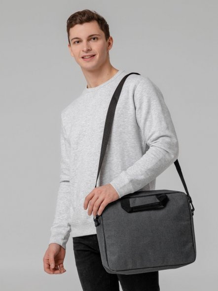 Конференц-сумка The First, синяя 