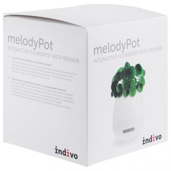 Беспроводная колонка melodyPot, белая 