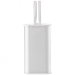 Аккумулятор c быстрой зарядкой Trellis Geek 10000 мАч, белый