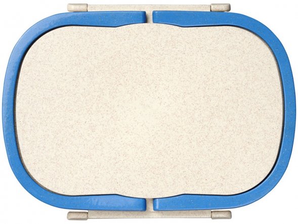 Ланч-бокс Crave из пшеничного соломенного волокна, синий 