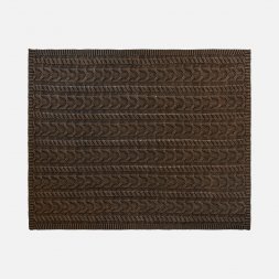 Плед Hygge, коричневый