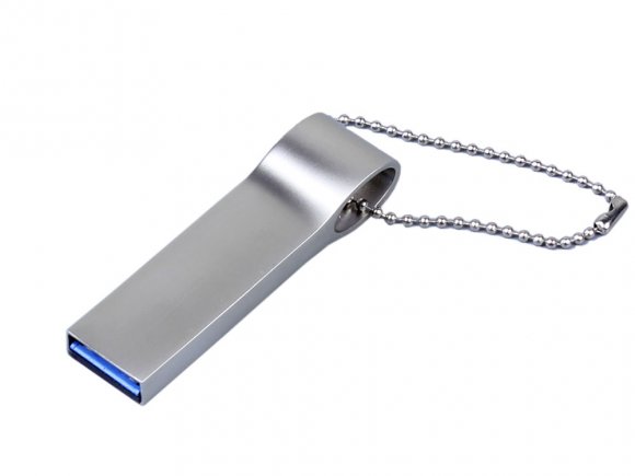 USB 2.0-флешка на 64 Гб с мини чипом, компактный дизайн, боковое отверстие для цепочки 