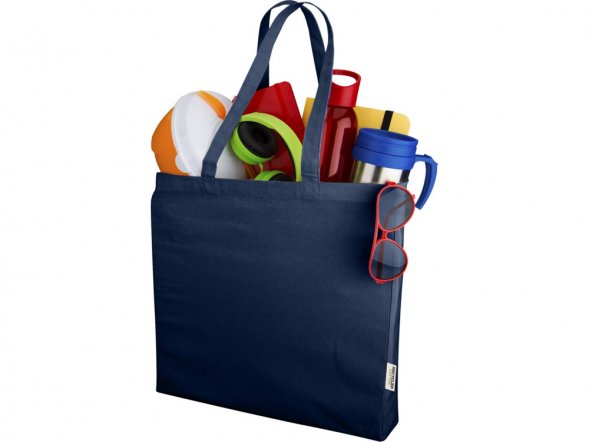 Odessa эко-сумка из переработанных материалов 220 г/м² - Нейви 