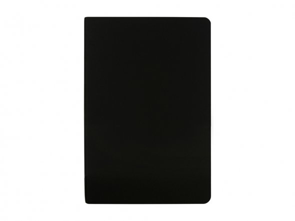 Бизнес тетрадь А5 Megapolis flex 60 л. soft touch клетка, черный 