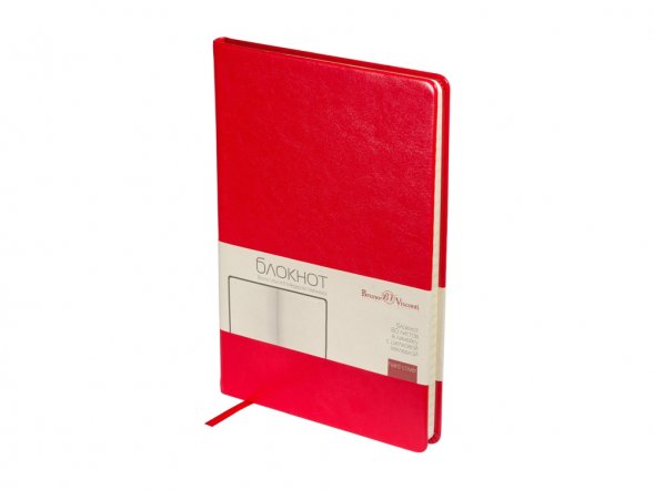 Блокнот А5 Megapolis Nebraska, красный 