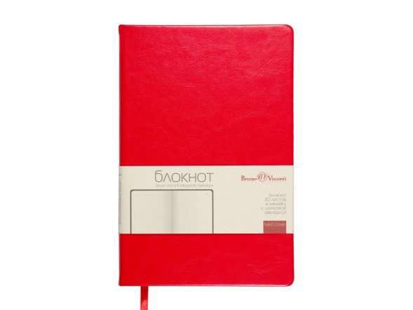 Блокнот А5 Megapolis Nebraska, красный 