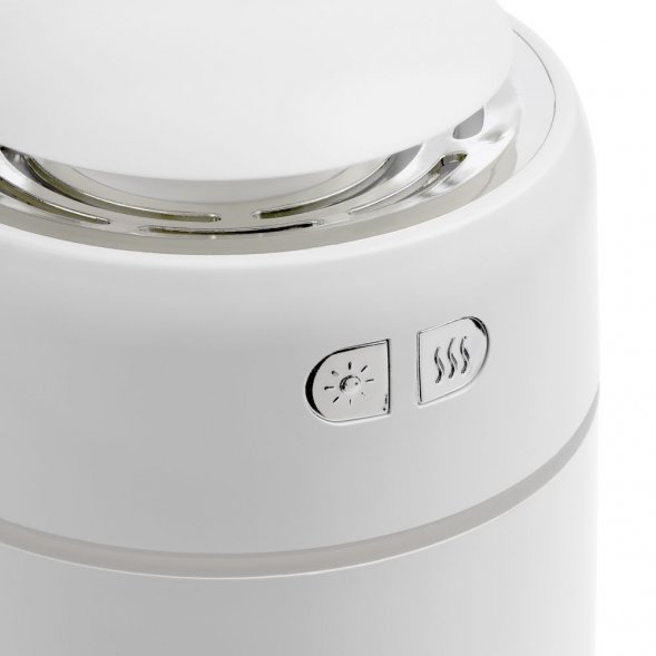 Настольный увлажнитель воздуха с подсветкой DH07, белый 