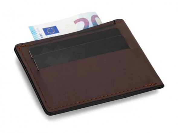 Картхолдер Аре, коричневый 