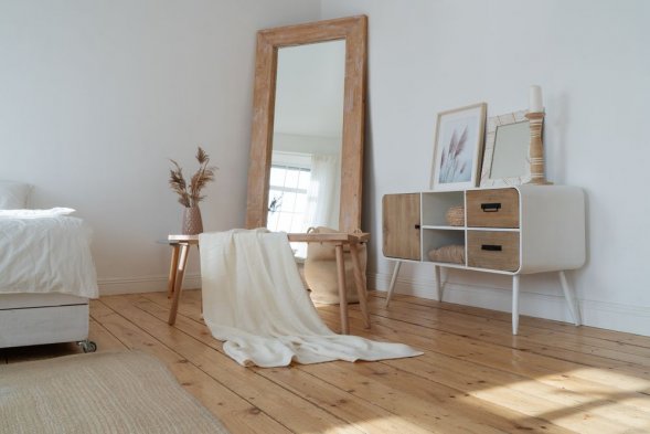 Плед Chess Queen, ver.2, синий меланж 