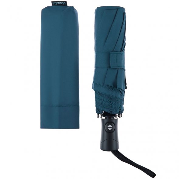 Складной зонт Fiber Magic Superstrong, голубой 