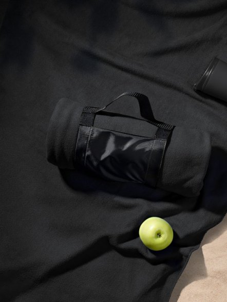 Дорожный плед Voyager 2, черный 