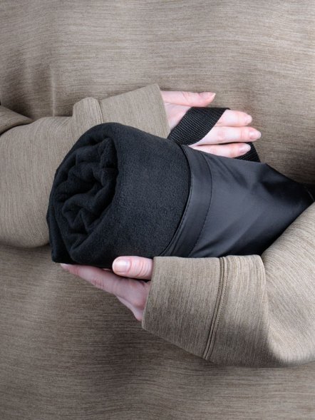 Дорожный плед Voyager 2, черный 