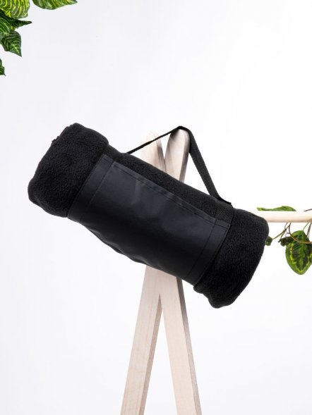 Дорожный плед Voyager 2, черный 