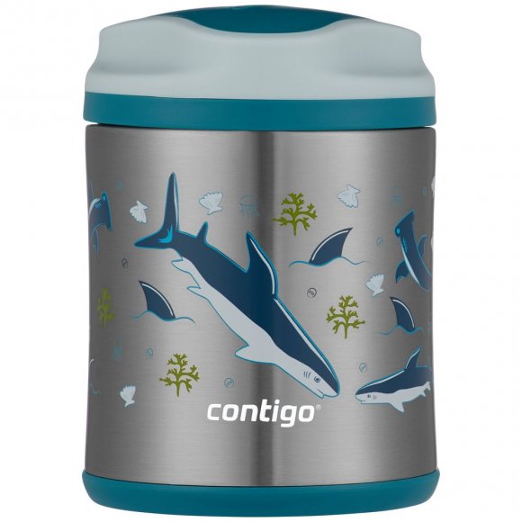 Термос для еды детский Food Jar Sharks 