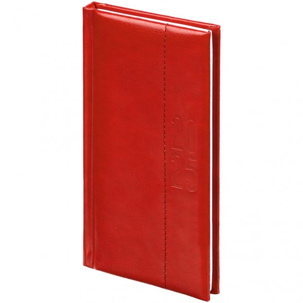 Еженедельник Baza, датированный, красный 