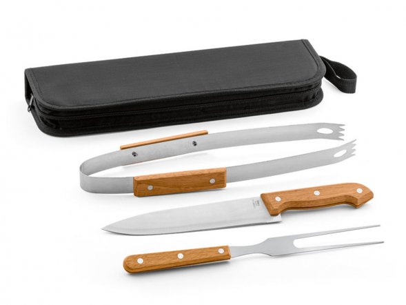 GRILL. Набор для барбекю, Черный 