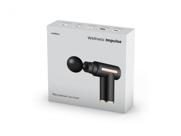 Массажер Rombica Wellness Impulse. Цвет черный 
