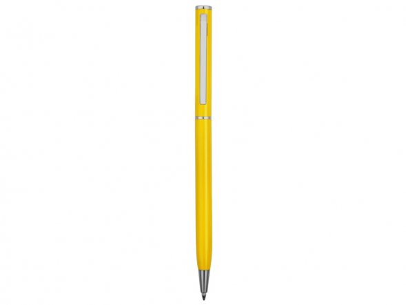 Ручка металлическая шариковая Атриум, желтый 