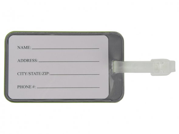 Бирка для багажа Voyage 2.0, зеленое яблоко 