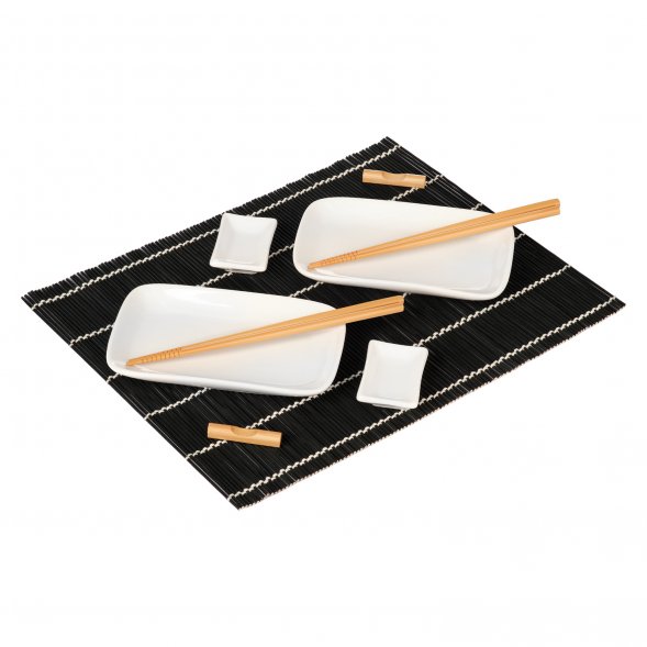 Набор для сервировки суши Tokyo (10 предметов), черный 