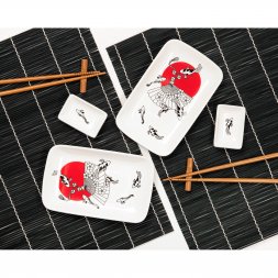 Набор для сервировки суши Tokyo (10 предметов), черный